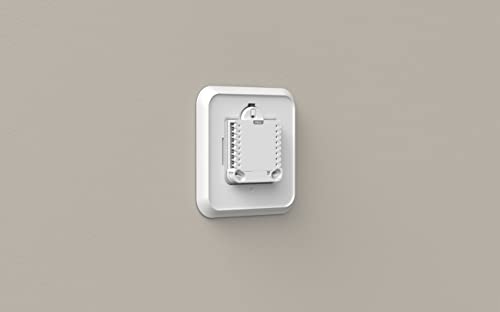 Honeywell Home Large Cover Plate & Electrical Box Adaptor for T-Series Thermostats (THP2400A1080), White