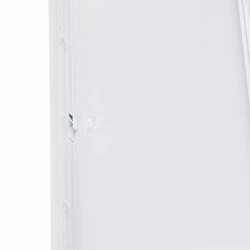 8" x 16" White Metal Access Panel, Service Shaft Door, Plumbing, Electricity Heating Alarm Wall for Drywall, Bathroom Services Hole Cover, Wall Covering - size: 8" x 16"