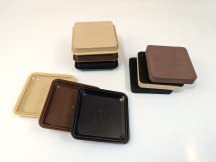 2-in-1 Convertible Furniture Slides for Carpet, Tile or Hardwood, Black (Set of 8)