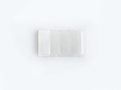 Duraco Teachers Tape™ Pads (12 Pads of 8 Pieces / 96 Pieces per Pack), Double-Sided Removable Foam Tape Pieces for Wall Mounting