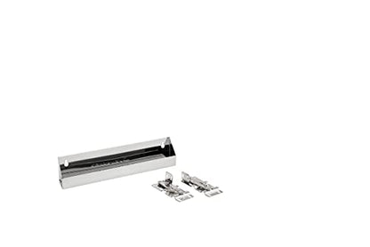 Rev-A-Shelf - 6541-13-52 - 13 in. Stainless Tip Out Sink Front Tray - size: 1.7" x 13" x 3"