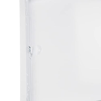 8" x 12" White Metal Access Panel, Service Shaft Door, Plumbing, Electricity Heating Alarm Wall for Drywall, Bathroom Services Hole Cover, Wall Covering - size: 8" x 12"