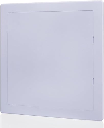 Suteck Plumbing Access Panel for Drywall Ceiling 6 x 6 Inch Reinforced Plastic Wall Access Doors Removable Hinged Panel - size: 6x6 Inch
