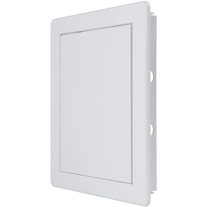 Vent Systems White ABS Plastic Access Panel 6 x 8 Inch (Cut-Out) - Access Door for Drywall, Wall, Ceiling - Electrical, Plumbing Service Wall Hole Cover - Inspection Door - 6.6 x 8.6 Inch (Outer) - size: 6 X 8 Inch / 150 X 200 Mm