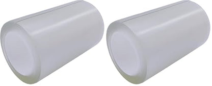 WENSSKKU Clear Repair Tape for Awning, Tarp, Canvas, Fabric, RV Roof, Underbelly, Boat Covers, Sail, Tent etc, Outdoor Repair Tape Heavy Duty, Thickened,Waterproof (Pack of 2) - size: Medium (Pack of 2)