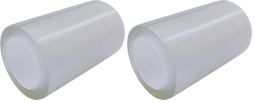 WENSSKKU Clear Repair Tape for Awning, Tarp, Canvas, Fabric, RV Roof, Underbelly, Boat Covers, Sail, Tent etc, Outdoor Repair Tape Heavy Duty, Thickened,Waterproof (Pack of 2) - size: Medium (Pack of 2)
