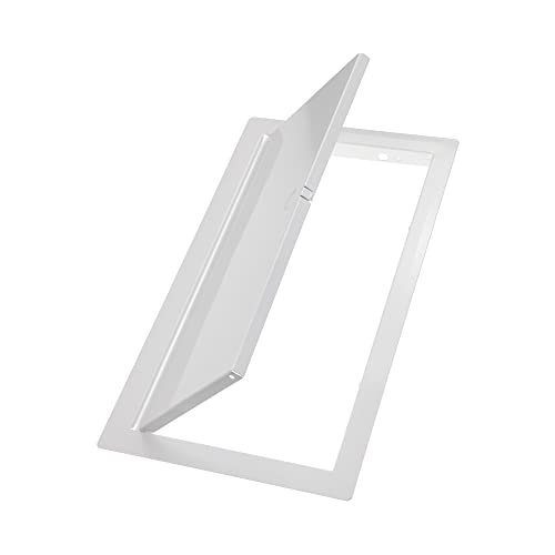 Vent Systems Access Panel for Drywall 8 x 16 Inch - Wall Hole Cover Plate - Metal Access Door with Handle - Plumbing Access Panel for Drywall - Service Shaft Crawl Space Door - Wall Access Panel - size: 8'' x 16''
