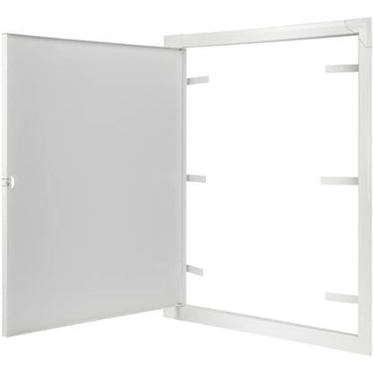 16" x 20" White Metal Access Panel - Wall Access Panel for Drywall - Hidden Wire Cover for Wall Covering Panels - Plumbing, Electricity, Heating Alarm, Bathroom, Dry Wall Hole Cover - size: 16" X 20"