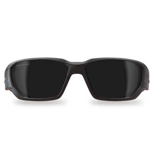 Edge TXD416 Dawson Polarized Wrap-Around Safety Glasses - color: Smoke, style: Standard
