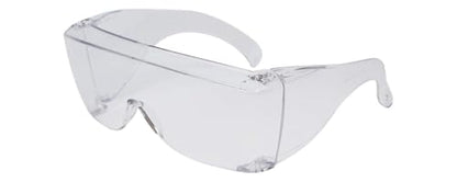 Calabria 3000 Fitover Safety Glasses with Uni-Lens – [Clear - 3 Pack] Wrap Around Eye Protection | Anti-Fog Scratch Resistant | Protective Eyewear - color: Clear 3-pack