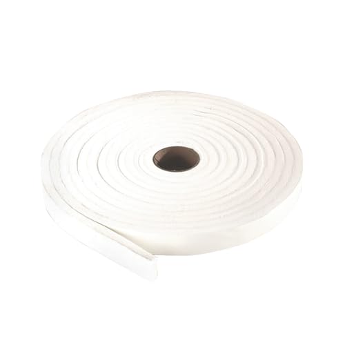 M-D Building Products 02758 1/4 in. x 1/2 in. x 17 ft. White Foam Window Seal for Medium Gaps