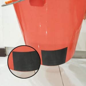 WELSTIK Waterproof Tape Patch & Seal Tape Leak Repair Tape Duct Tape, Black, 4''x 60" - color: BLACK
