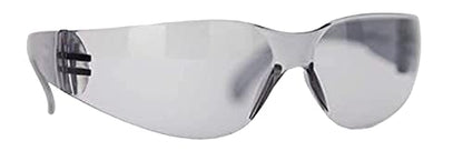 BISON LIFE Safety Glasses - Scratch Resistant Wrap Around Eyewear, Polycarbonate ANSI Z87.1 Impact Resistant Lens - color: Gray/Gray