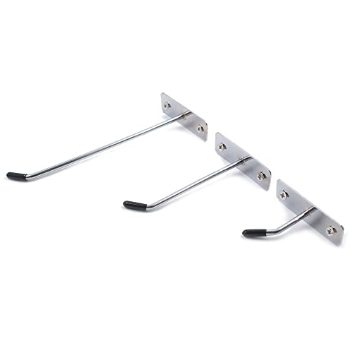 30pcs Wall Mounted Heavy Duty Metal Single Hooks Home Storage Organizer Hanger Stainless Steel Hooks (2/4/6inch) - size: 2/4/6 IN