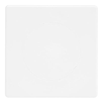 M METERXITY 1-Pack Access Panel for Drywall, 4x4 Inch Plastic Self Adhesive Wall Hole Cover Access Doors for Wiring Cable/Ceiling, Removable Plumbing Wall Panel [White, Round] - color: White