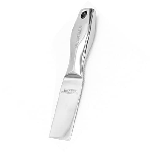 Warner 1-1/2" Pro Flex Stainless Steel Rust-Free Putty Knife 95108A - size: 1-1/2 Inch