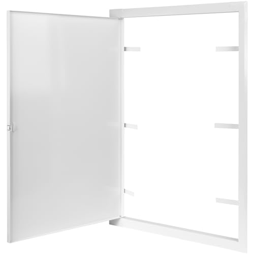 16" x 24" White Metal Access Panel, Service Shaft Door, Plumbing, Electricity Heating Alarm Wall for Drywall, Bathroom Services Hole Cover, Wall Covering - size: 16" x 24"