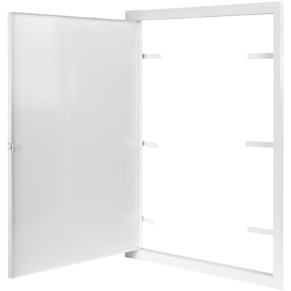 16" x 24" White Metal Access Panel, Service Shaft Door, Plumbing, Electricity Heating Alarm Wall for Drywall, Bathroom Services Hole Cover, Wall Covering - size: 16" x 24"