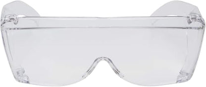 Calabria 3000 Fitover Safety Glasses with Uni-Lens – [Clear/Orange/Yellow - 3 Pack] Wrap Around Eye Protection | Anti-Fog Scratch Resistant | Protective Eyewear - color: Clear/Orange/Yellow 3-pack