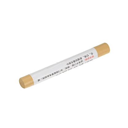 uxcell Wood Wax Filler Stick, Furniture Crayons Wooden Repair Wax Filler Stick Touch Up Wax Paint Pens for Scratches Holes Floor Laminate Tables Desks, Light Spanish Yellow - color: Light Spanish Yellow