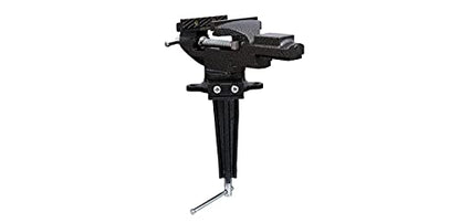 Wedge Guys Bench Vise w/Quick Release & Swivel + Removable Workbench Clamp, Rubber Clamp to Regrip Golf Clubs & More
