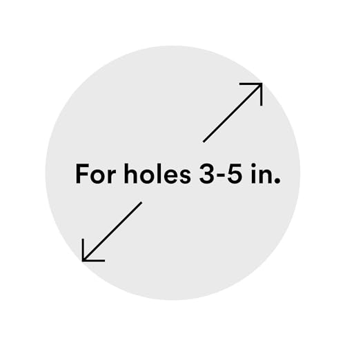 3M High Strength Large Hole Repair Plate, 4-pack