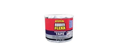 Leak Stopper Rubber Flexx Waterproof Tape |4 in x 10 ft| Repair Material to Seal and Fix Leaks, Roofs, Gutters, Windows & More! | Incredible Adhesion w/Durability and Toughness | 1 Pack White - size: 4 x 10 Roll