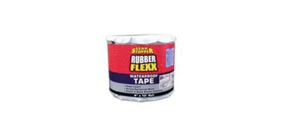 Leak Stopper Rubber Flexx Waterproof Tape |4 in x 10 ft| Repair Material to Seal and Fix Leaks, Roofs, Gutters, Windows & More! | Incredible Adhesion w/Durability and Toughness | 1 Pack White - size: 4 x 10 Roll
