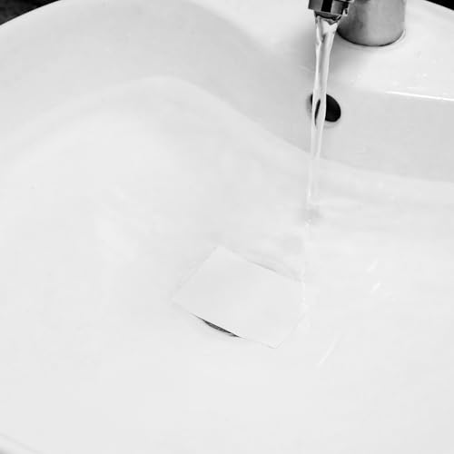 10 Pcs Bathtub Hole Patch Siding Wall Repair Kit Waterproof Patch Holes Blemishes Tools Self Adhesive White Tape for Cracked Pool Liner Roof Skylight and Vinyl Skirting(White) - color: White