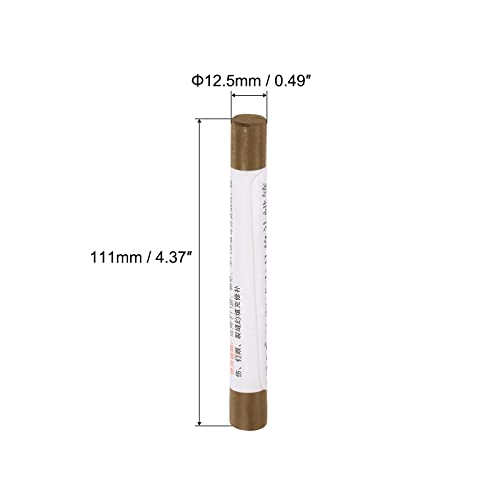 uxcell Wood Wax Filler Stick, Furniture Crayons Wooden Repair Wax Filler Stick Touch Up Wax Paint Pens for Scratches Holes Floor Laminate Tables Desks, Brown - color: Brown