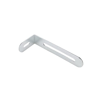 KUMGROT 10pcs L Shape Corner Brace Adjustable Corner Bracket with Slot Heavy Duty Shelf Bracket for Case Furniture 76×30×15mm/3×1.18×0.59in Silver - size: 76mm-Silver, style: L-shaped Brackets