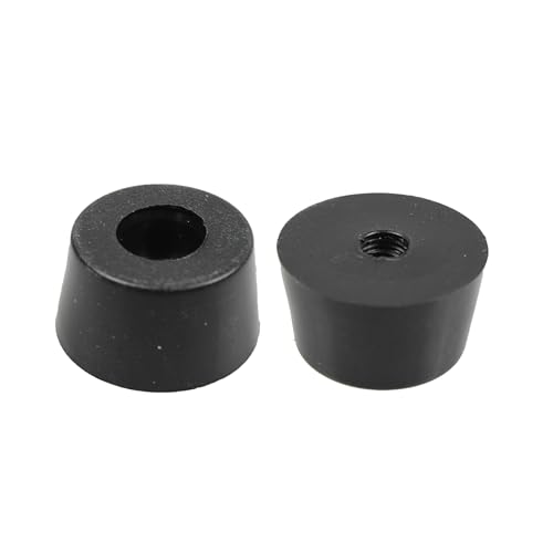 Rubber Cone-Shaped Machine Foot Shock-Absorbing pad, Instrument Chassis pad,Table and Chair Anti Slip Foot pad - size: 25*20*13