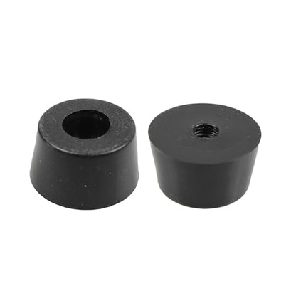 Rubber Cone-Shaped Machine Foot Shock-Absorbing pad, Instrument Chassis pad,Table and Chair Anti Slip Foot pad - size: 25*20*13