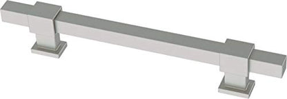 Franklin Brass 5 Pack Matte Brushed Nickel Cabinet Handles Adjustable Drawer Pulls for Kitchen Cabinet Knobs Dressers and Cupboards 1-3/8 to 6-5/16 inch (35–160mm) Hole Center | Adjusta-Pull™ - color: Matte Satin Nickel, size: 1-3/8" to 6-5/16"