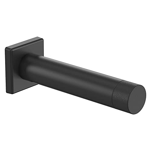 National Hardware Gate Thumb Latch Heavy Duty Fence Hardware, Two Sided Handle Latch, WeatherGuard Protection, Large for Outdoor Use, Black - color: Matte Black with Matte Black Tip, size: 1 Count (Pack of 1)