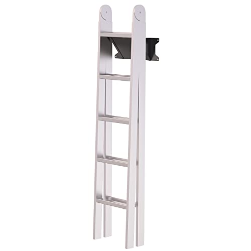 Ladder Hooks,Ladder Rack, Ladder Accessory,Ladder Hangers for Garage Wall Mount Ladder Rack Heavy Duty Metal Black with Screws