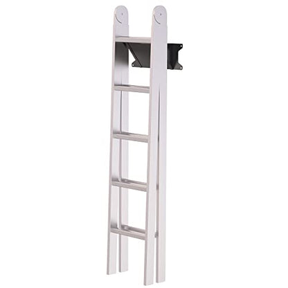 Ladder Hooks,Ladder Rack, Ladder Accessory,Ladder Hangers for Garage Wall Mount Ladder Rack Heavy Duty Metal Black with Screws