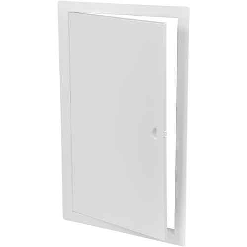 10" x 20" White Metal Access Panel, Service Shaft Door, Plumbing, Electricity Heating Alarm Wall for Drywall, Bathroom Services Hole Cover, Wall Covering - size: 10" x 20"