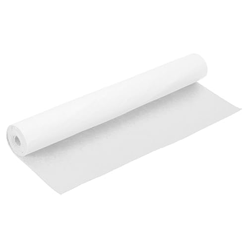 uxcell Felt Strips with Adhesive Backing, 12" x 36" x 0.06" Anti Scratch Furniture Felt Tapes Self-Stick Pads for Protecting Hardwood Floor, White - color: White, size: 12"x36"x0.06"