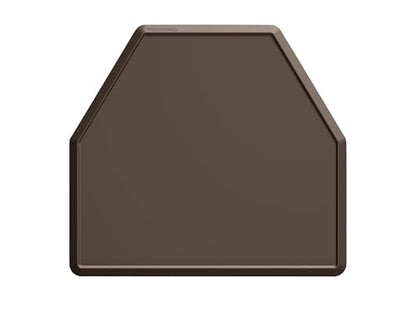 WeatherTech All-Purpose Mat - Multi-Use Mat for Everyday Living - 40" x 44" - Angled - Brown (APM4044BR) - color: Brown, size: 3'4" x 3'8" (Rectangular)