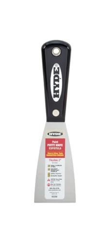 HYDE 02250 2250 Flexible Putty Knife, 1-Pack, No Size, No Color
