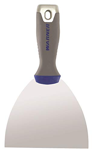Warner 5" ProGrip Flex Putty Knife, Stainless Steel with Hammer Cap, 90665 - size: 5 Inch, style: Flex, Stainless Steel