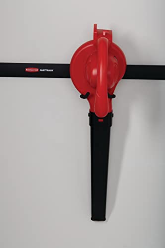 Rubbermaid Garage FastTrack Power Tool Holder Satin Nickel Wall Mounted Storage System Holds up to 50 pounds for Home/Garage/Tool Organization - size: 1 Count (Pack of 1), style: Power-Tool Hook