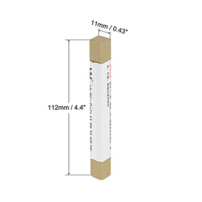uxcell Furniture Repair Wax Filler Stick, Wood Scratch Filler Crayons Touch Up Repair Pens for Scratches Holes Floor Laminate Carpenters Tables Desks, Macaroon Tan - color: Macaroon Tan