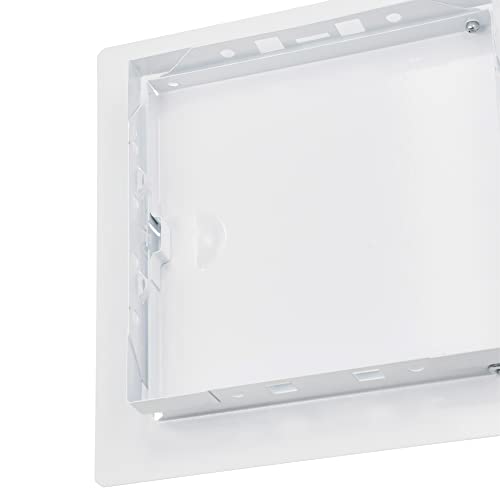 6" x 6" White Metal Access Panel, Service Shaft Door, Plumbing, Electricity Heating Alarm Wall for Drywall, Bathroom Services Hole Cover, Wall Covering - size: 6x6 Inch