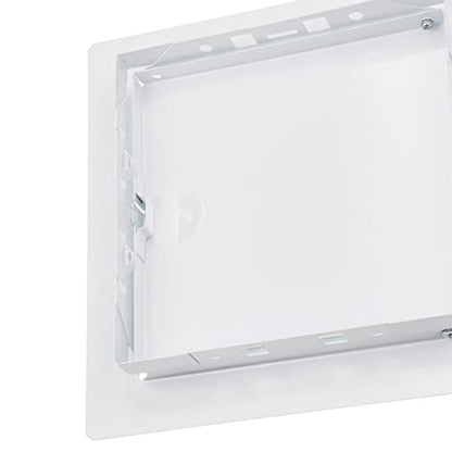 6" x 6" White Metal Access Panel, Service Shaft Door, Plumbing, Electricity Heating Alarm Wall for Drywall, Bathroom Services Hole Cover, Wall Covering - size: 6x6 Inch