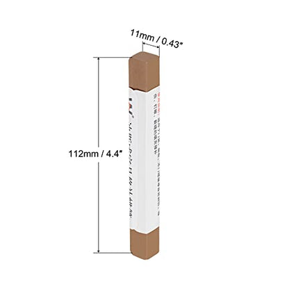 uxcell Furniture Repair Wax Filler Stick, Wood Scratch Filler Crayons Touch Up Repair Pens for Scratches Holes Floor Laminate Carpenters Tables Desks, Honey Yellow - color: Honey Yellow