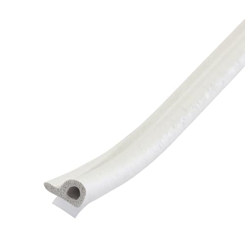 M-D Building Products 02576 7/32 in. x 3/8 in. x 17 ft. White Premium Rubber Window Seal for Small Gaps - color: White, size: 7/32 in. x 3/8 in.