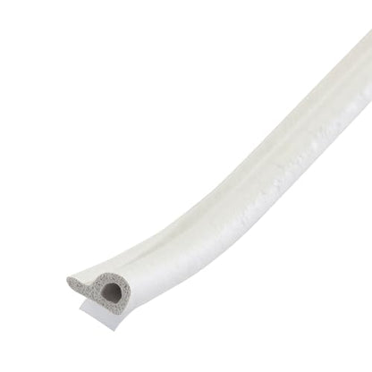 M-D Building Products 02576 7/32 in. x 3/8 in. x 17 ft. White Premium Rubber Window Seal for Small Gaps - color: White, size: 7/32 in. x 3/8 in.