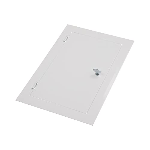 Vent Systems Access Panel for Drywall 6 x 10 Inch - Wall Hole Cover Plate - Metal Access Door with Handle - Plumbing Access Panel for Drywall - Service Shaft Crawl Space Door - Wall Access Panel - size: 6'' X 10''